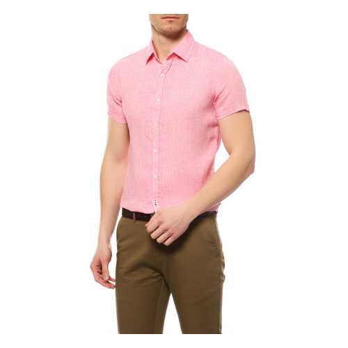Рубашка мужская GUESS BY MARCIANO 32M453-4491Y-0031-0 розовая S в Pull and Bear