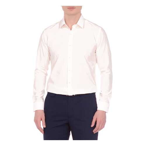 Рубашка мужская KarFlorens 10600-02 белая L в Pull and Bear