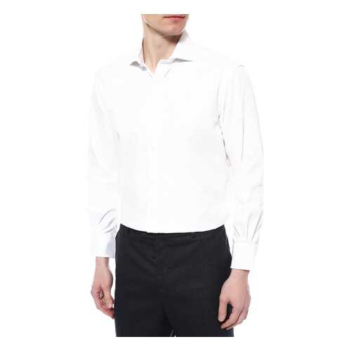 Рубашка мужская LEWIN G16B-MS32-57112 белая 16 UK в Pull and Bear