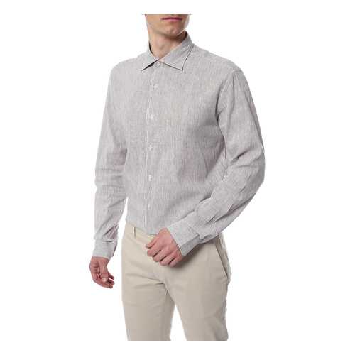 Рубашка мужская MARINA YACHTING 210275223450 серая 41 IT в Pull and Bear