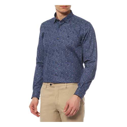 Рубашка мужская MONDIGO 420805 синяя XL в Pull and Bear