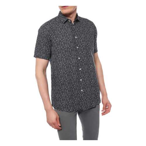 Рубашка мужская Sand SS16 8159 - SIMON SS синяя 44 EU в Pull and Bear