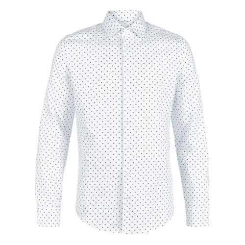 Рубашка мужская Seidensticker 01.694150 белая 41 DE в Pull and Bear