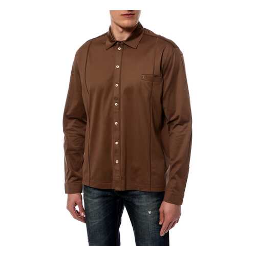 Рубашка мужская Torras A28412 коричневая XL в Pull and Bear
