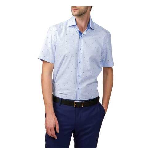 Сорочка мужская Kanzler 17S-SBL30S2SS/02-2 голубая 45 RU в Pull and Bear