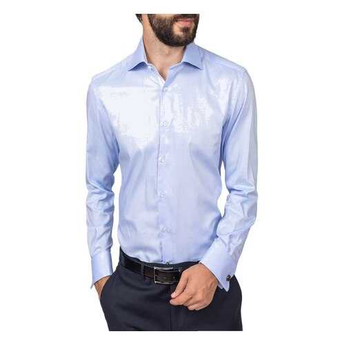 Сорочка мужская Kanzler 18W-SBL17RLSZ/02-1 голубая 43 RU в Pull and Bear