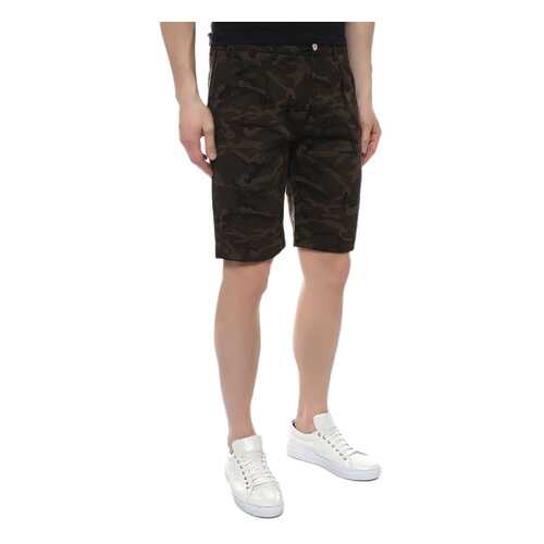 Шорты мужские GARBSTORE PA_206_GS_CAMO.GRN коричневые 34 UK в Pull and Bear