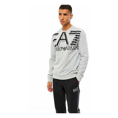 Свитшот мужской EA7 3HPM27 PJ05Z серый XL в Pull and Bear