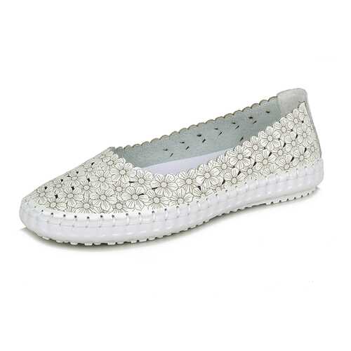 Балетки женские Alessio Nesca Comfort ADL20SS-025 белые 41 RU в Pull and Bear