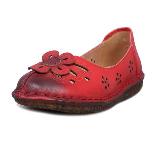 Балетки женские Alessio Nesca Comfort AMG19SS-34 красные 38 RU в Pull and Bear