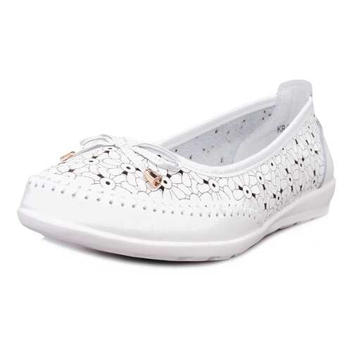 Балетки женские Alessio Nesca KR19S-42A белые 39 RU в Pull and Bear