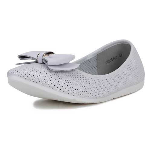 Балетки женские Alessio Nesca ZS19S-20 белые 41 RU в Pull and Bear