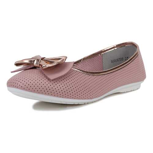 Балетки женские Alessio Nesca ZS19S-9A розовые 36 RU в Pull and Bear