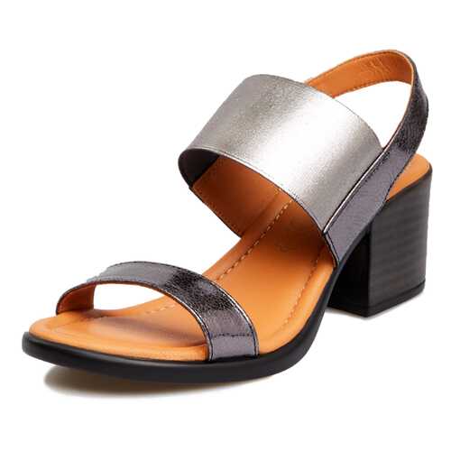 Босоножки женские Alessio Nesca 018067O0 серебристые 38 RU в Pull and Bear