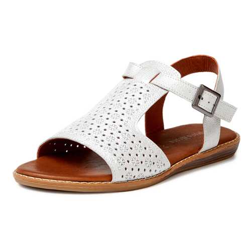 Босоножки женские Alessio Nesca 710018259 серебристые 39 RU в Pull and Bear