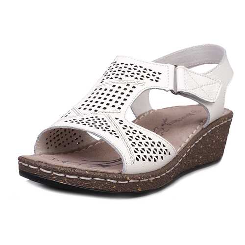 Босоножки женские Alessio Nesca Comfort 01806240 бежевые 37 RU в Pull and Bear