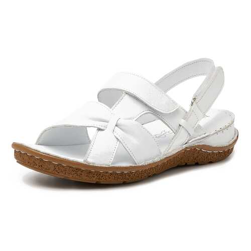 Босоножки женские Alessio Nesca Comfort TR-KS-335-2R белые 37 RU в Pull and Bear