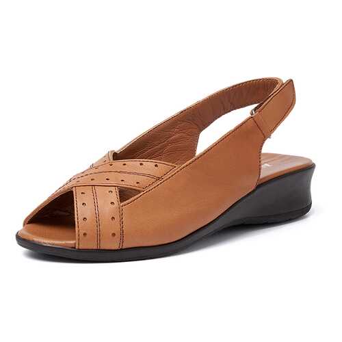 Босоножки женские Alessio Nesca TR-BR-43-4515 коричневые 39 RU в Pull and Bear