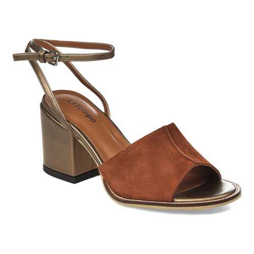 Босоножки женские El Tempo SWB15_G1045-A9503 коричневые 39 EU в Pull and Bear
