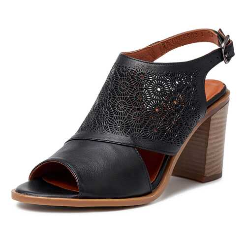 Босоножки женские Pierre Cardin TR-HH-6503-1 черные 40 RU в Pull and Bear