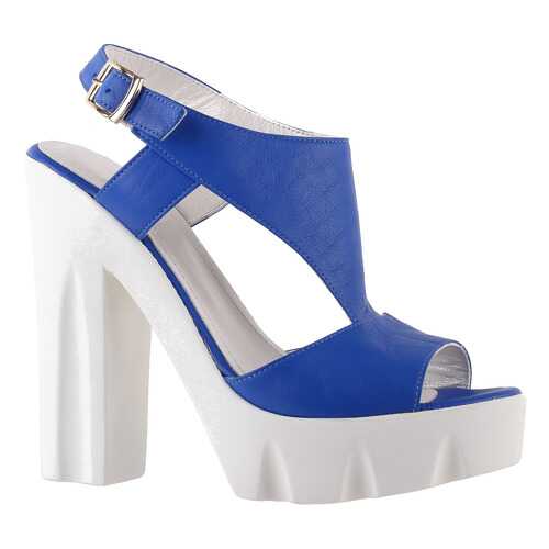 Босоножки женские Shoes Market 25-15-676-651 синие 40 RU в Pull and Bear