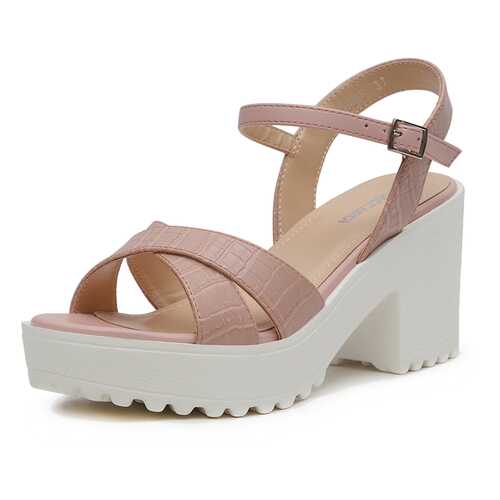 Босоножки женские T.Taccardi K0356PT-8 розовые 38 RU в Pull and Bear