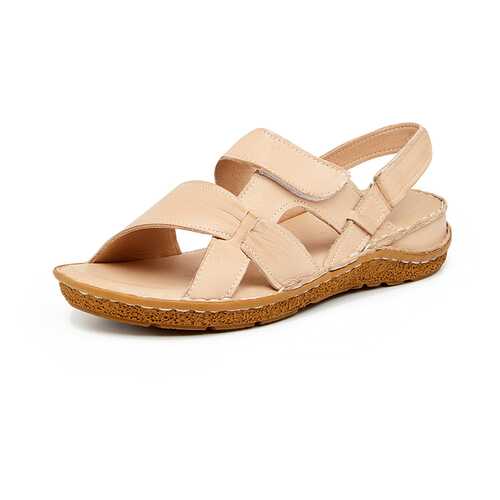 Сандалии женские Alessio Nesca Comfort TR-KS-335B-R бежевые 36 RU в Pull and Bear