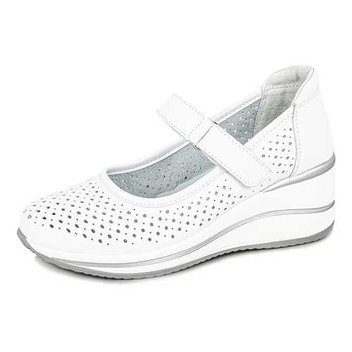 Сандалии женские Alessio Nesca MYZ20S-210 белые 36 RU в Pull and Bear