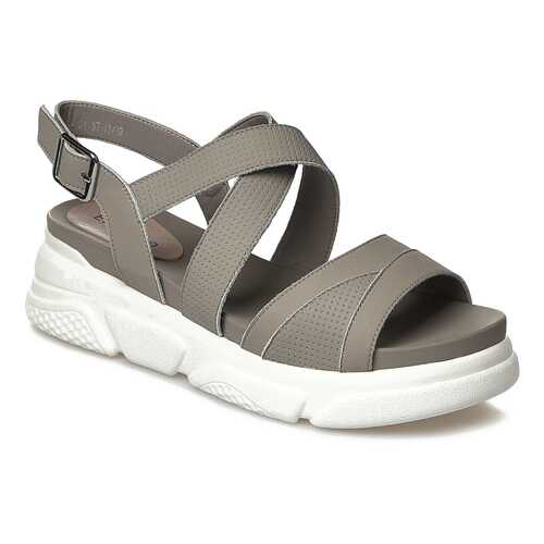 Сандалии женские El Tempo VIC6_5-Y-101 серые 40 EU в Pull and Bear