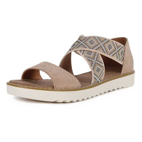 Сандалии женские T.Taccardi K0342PT-4B бежевые 41 RU в Pull and Bear