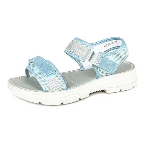 Сандалии женские T.Taccardi MYZ20S-107 голубые 40 RU в Pull and Bear