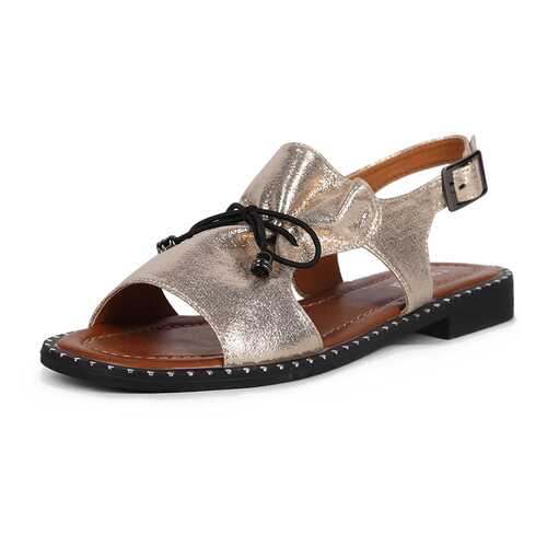 Сандалии женские T.Taccardi ZS20S-57B золотистые 40 RU в Pull and Bear