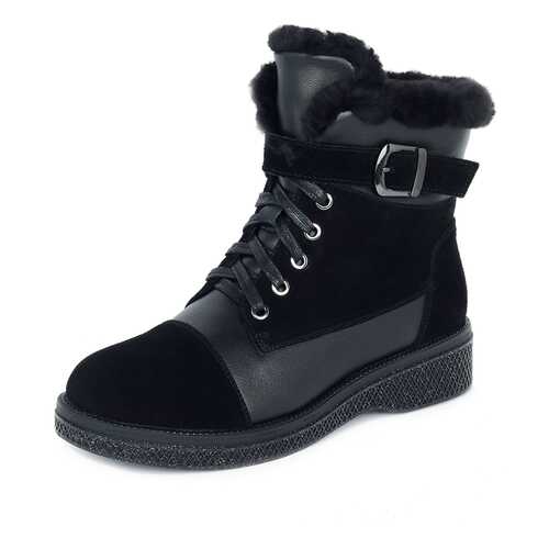 Ботинки женские Alessio Nesca 25707290 черные 39 RU в Pull and Bear