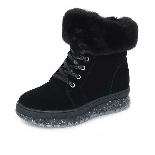Ботинки женские Alessio Nesca 710018608 черные 40 RU в Pull and Bear