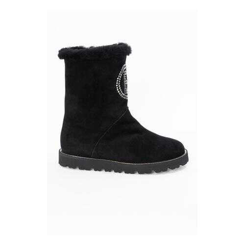 Ботинки женские Baldinini 948320AKIDI000000EXX черные 35 RU в Pull and Bear