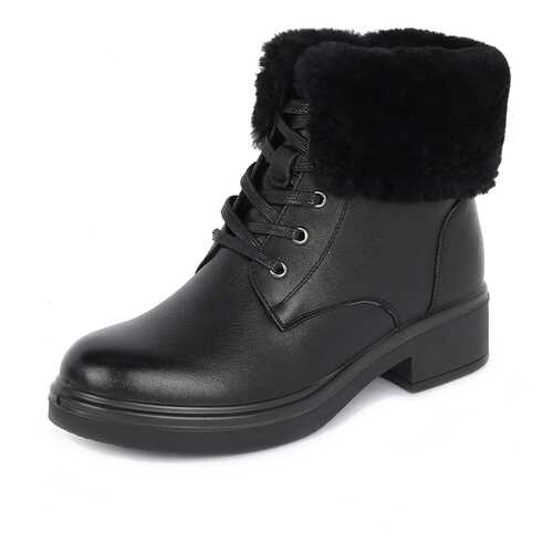 Ботинки женские Kari 257071S0 черные 36 RU в Pull and Bear