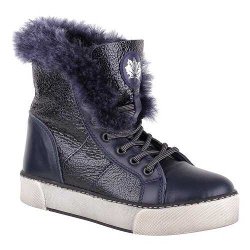 Ботинки женские PEGIA 500121 синие 38 RU в Pull and Bear