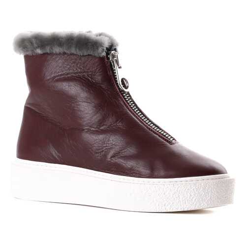 Ботинки женские Renzi R572603_2 бордовые 38.5 RU в Pull and Bear