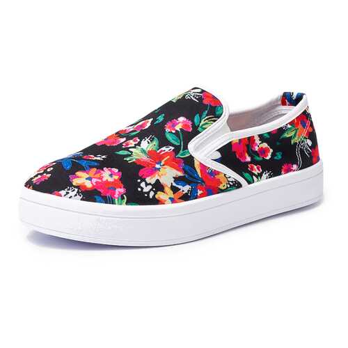 Слипоны женские T.Taccardi BV-324046 разноцветные 38 RU в Pull and Bear