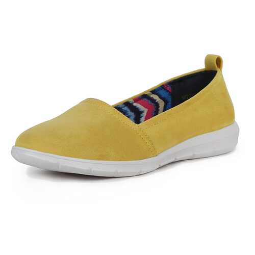 Слипоны женские T.Taccardi ZS20S-41B желтые 37 RU в Pull and Bear