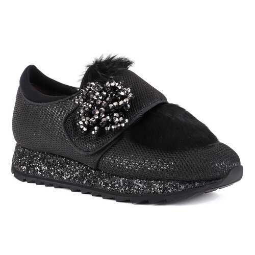 Кроссовки женские Pertini 182W15376C черные 40 RU в Pull and Bear