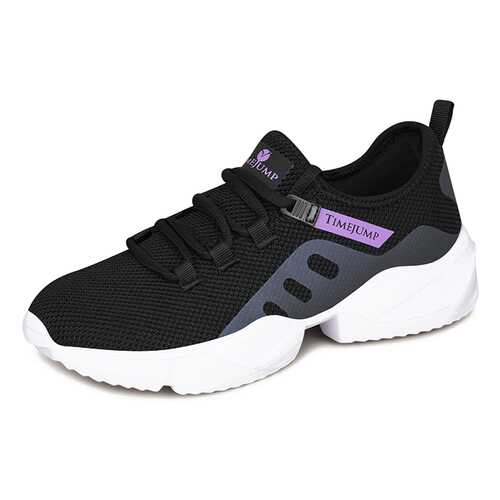 Кроссовки женские TimeJump K1806-17 черные 39 RU в Pull and Bear
