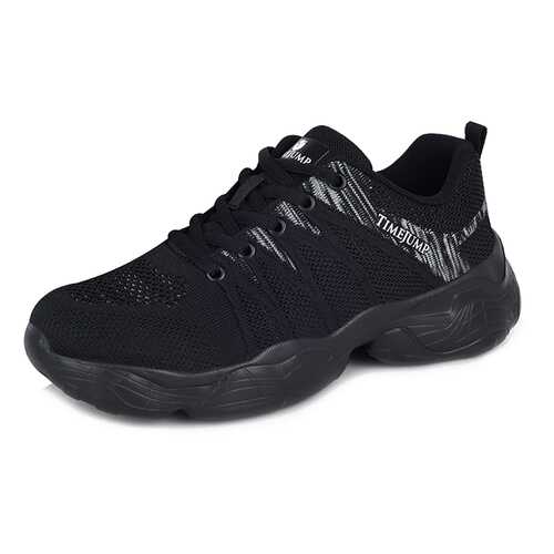 Кроссовки женские TimeJump K1825-23 черные 39 RU в Pull and Bear