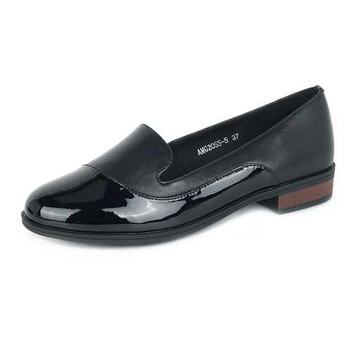 Лоферы женские Alessio Nesca AMG20SS-5 черные 37 RU в Pull and Bear