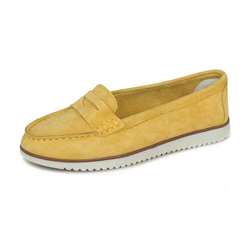 Лоферы женские Alessio Nesca DS20SS-11B желтые 41 RU в Pull and Bear