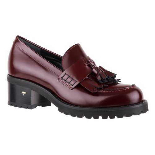 Лоферы женские SITON 501 красные 39.5 RU в Pull and Bear