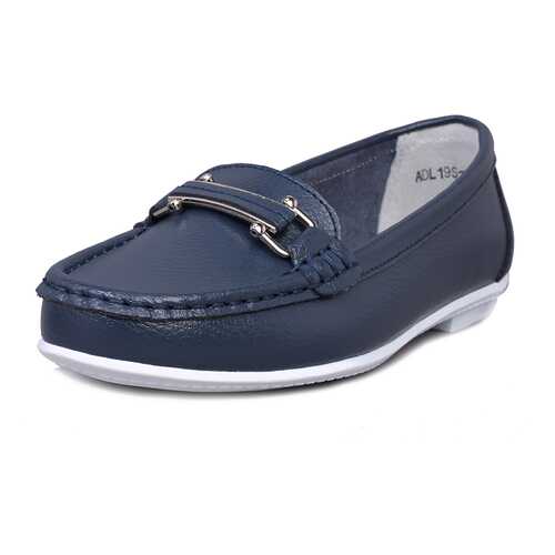 Мокасины женские Alessio Nesca 710018747 синие 36 RU в Pull and Bear