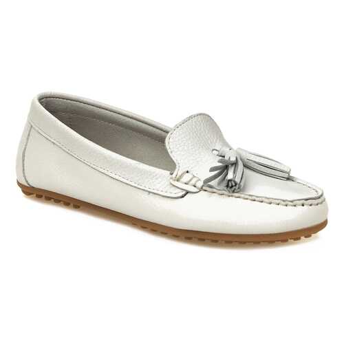 Мокасины женские El Tempo EMP7_20LK/T-596 белые 39 EU в Pull and Bear