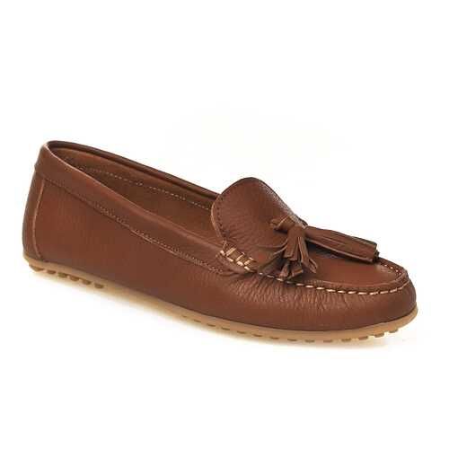 Мокасины женские El Tempo EMP7_20LK/T-596 коричневые 38 EU в Pull and Bear