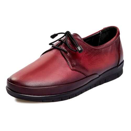 Полуботинки женские Alessio Nesca 710018068 красные 36 RU в Pull and Bear